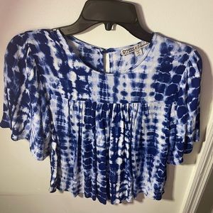 Womens tie dye crop top - SZ XS